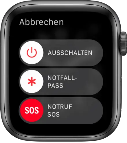 Space Gray Apple Watch frame